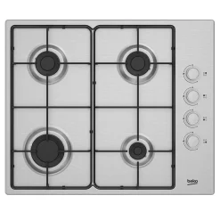Garnero Arredamenti Piano cottura 4 fuochi ad incasso 60cm acciaio inox Beko Outlet