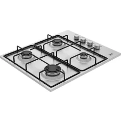 Garnero Arredamenti Piano cottura 4 fuochi ad incasso 60cm acciaio inox Beko Outlet