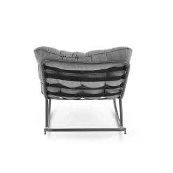 Garnero Arredamenti Poltrona relax tessuto grigio Serenita