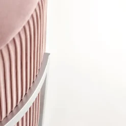 Garnero Arredamenti Pouf da salotto contenitore in velluto Franklin Rosa Online