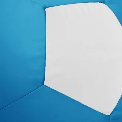 Garnero Arredamenti Pouf poltrona sacco palla da calcio blu bianco ecopelle Lionel Blu - Bianco Clearance