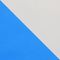 Garnero Arredamenti Pouf poltrona sacco palla da calcio blu bianco ecopelle Lionel Blu - Bianco Clearance