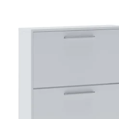 Garnero Arredamenti Scarpiera ingresso 69x115h cm bianco opaco Benton