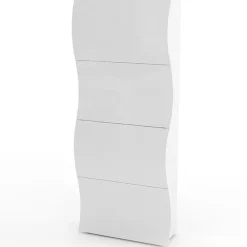 Garnero Arredamenti Scarpiera 71x162h cm 4 ante moderna bianco lucido Sea Gihome®