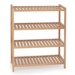 Garnero Arredamenti Scarpiera 53x65h cm 4 ripiani moderna  legno naturale Zurigo