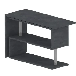 Garnero Arredamenti Scrivania girevole 65-120cm Havana Ossido Discount