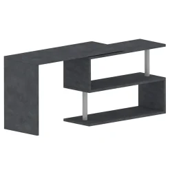 Garnero Arredamenti Scrivania girevole 65-120cm Havana Ossido Discount