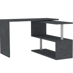 Garnero Arredamenti Scrivania girevole 65-120cm Havana Ossido Discount