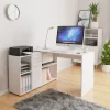 Garnero Arredamenti Scrivania ufficio 120x122cm angolare multiposizione bianco Riunion Online