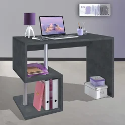 Garnero Arredamenti Scrivania ufficio 100x78cm ErgoDesk Antracite Best