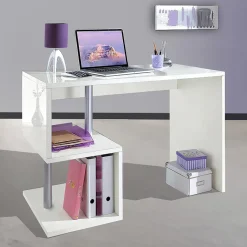 Garnero Arredamenti Scrivania ufficio 100x78cm ErgoDesk Bianco Lucido Best