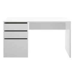 Garnero Arredamenti Scrivania 139x60cm ufficio salvaspazio moderna bianco Virgil Online