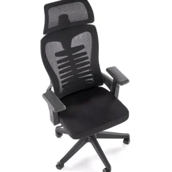 Garnero Arredamenti Sedia da gaming ergonomica con braccioli e ruote da ufficio nero Aristide New