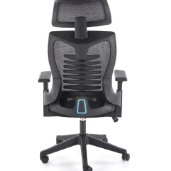 Garnero Arredamenti Sedia da gaming ergonomica con braccioli e ruote da ufficio nero Aristide New