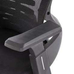 Garnero Arredamenti Sedia da gaming ergonomica con braccioli e ruote da ufficio nero Aristide New