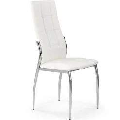 Garnero Arredamenti Sedia da pranzo imbottita in ecopelle Sveva Gihome® Bianco Best