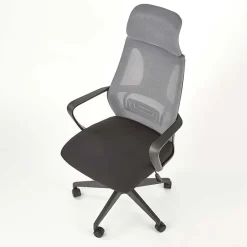 Garnero Arredamenti Sedia da ufficio con ruote in tessuto rete grigio nero Clay Nero - Grigio Hot