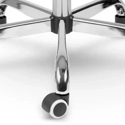 Garnero Arredamenti Sedia da ufficio design moderno con ruote nera Workisy Hot