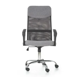 Garnero Arredamenti Sedia da ufficio regolabile in tessuto nero grigio Tweedy