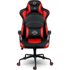 Garnero Arredamenti Sedia gaming regolabile con ruote in ecopelle nera rosso Game Nero - Rosso Online