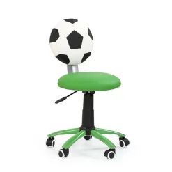 Garnero Arredamenti Sedia per scrivania ragazzi in ecopelle verde Gol Outlet