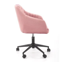 Garnero Arredamenti Sedia per scrivania ragazzi in velluto Marengo Rosa Best