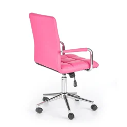 Garnero Arredamenti Sedia per scrivania ragazzi in ecopelle Holly Fucsia Discount