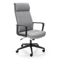 Garnero Arredamenti Sedia ufficio con ruote in tessuto grigio Caietana Discount