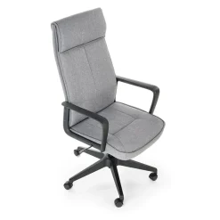 Garnero Arredamenti Sedia ufficio con ruote in tessuto grigio Caietana Discount