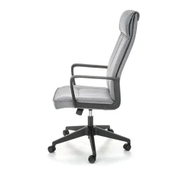 Garnero Arredamenti Sedia ufficio con ruote in tessuto grigio Caietana Discount