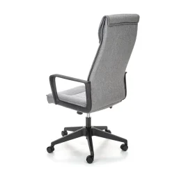 Garnero Arredamenti Sedia ufficio con ruote in tessuto grigio Caietana Discount