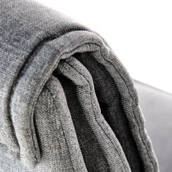 Garnero Arredamenti Sedia ufficio con ruote in tessuto grigio Caietana Discount