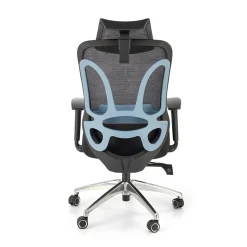 Garnero Arredamenti Sedia ufficio regolabile con braccioli in tessuto nero Arcuri Outlet