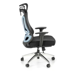 Garnero Arredamenti Sedia ufficio regolabile con braccioli in tessuto nero Arcuri Outlet