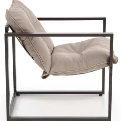 Garnero Arredamenti Set da giardino divano, poltrona, tavolino in vetro nero marrone Surat Clearance