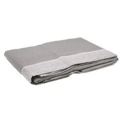 Garnero Arredamenti Set lenzuola letto singolo in cotone grigio Freedom Discount