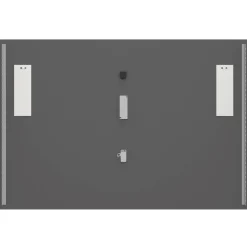 Garnero Arredamenti Specchio da parete retroilluminato 120x80cm Recto New