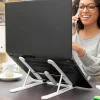 Garnero Arredamenti Supporto Pieghevole e Regolabile per PC Portatile Smart Outlet