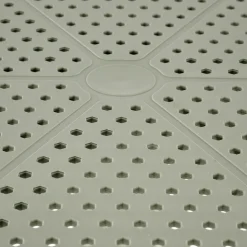 Garnero Arredamenti Tavolino da giardino rotondo polipropilene 60cm Ondina Verde Menta New