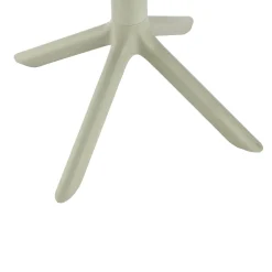 Garnero Arredamenti Tavolino da giardino rotondo polipropilene 60cm Ondina Verde Menta New