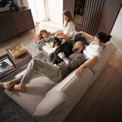 Garnero Arredamenti Tavolino da salotto doppio cassetti 134x40cm wengè Blackwood Hot