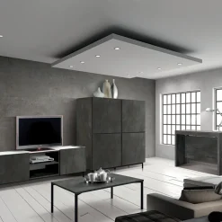 Garnero Arredamenti Tavolino 55x90 cm da salotto rettangolare acciaio ossidato metallo Eral Sale