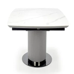 Garnero Arredamenti Tavolo allungabile da pranzo 160/220cm bianco grigio chiaro Ignazio Online