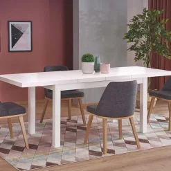 Garnero Arredamenti Tavolo allungabile da pranzo 140/220cm Ace Bianco