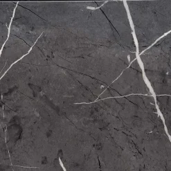 Garnero Arredamenti Tavolo allungabile moderno 120/160cm marmo grigio Donald Discount