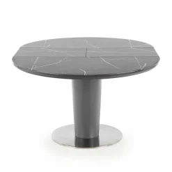 Garnero Arredamenti Tavolo allungabile moderno 120/160cm marmo grigio Donald Discount