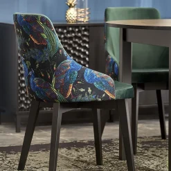 Garnero Arredamenti Tavolo allungabile rotondo 102/142cm moderno nero Caienna Online