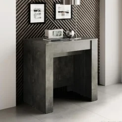 Garnero Arredamenti Tavolo 54/252cm consolle allungabile nobilitato Violette Ossido Online