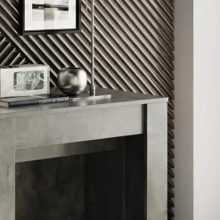 Garnero Arredamenti Tavolo 54/252cm consolle allungabile nobilitato Violette Ossido Online