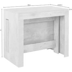 Garnero Arredamenti Tavolo consolle allungabile 50-300cm Zenzero Rovere Hot